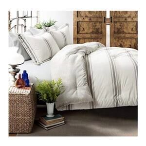 Lush Decor Gray King Size 3 PCs Comforter Set New